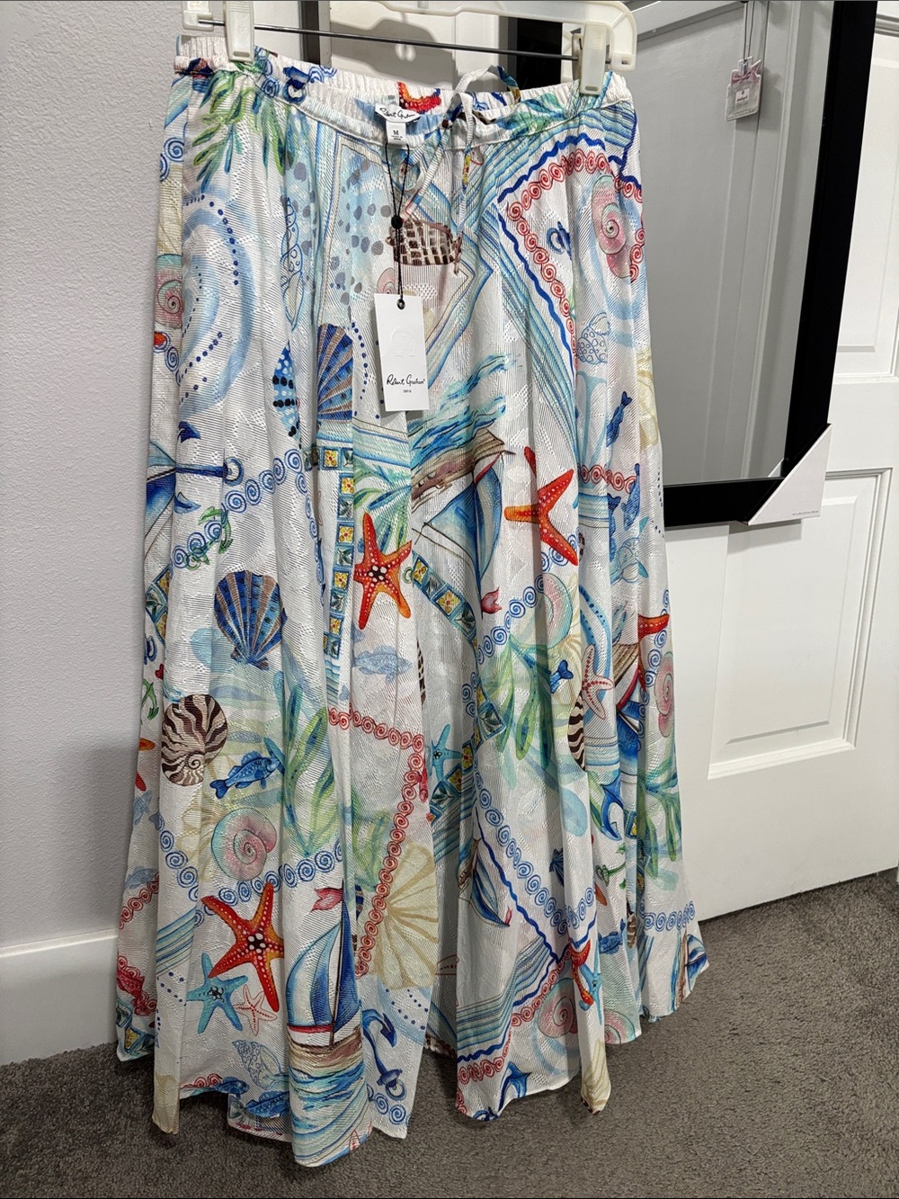 Robert Graham Seaside Print Full Skirt